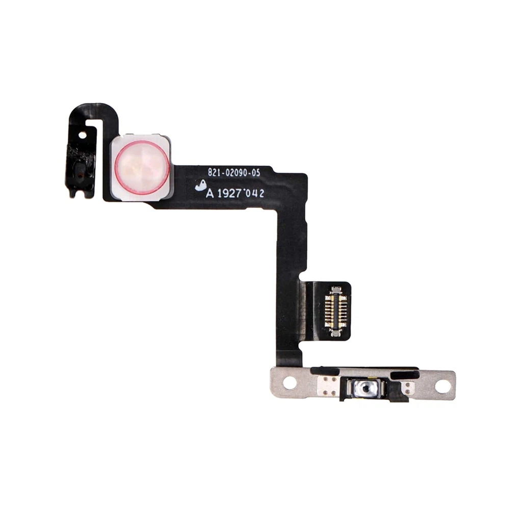 Шлейф для iPhone 11 + кнопка включения + вспышка